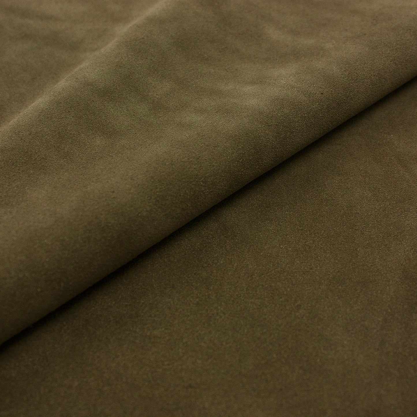 Piece of mole brown split leather