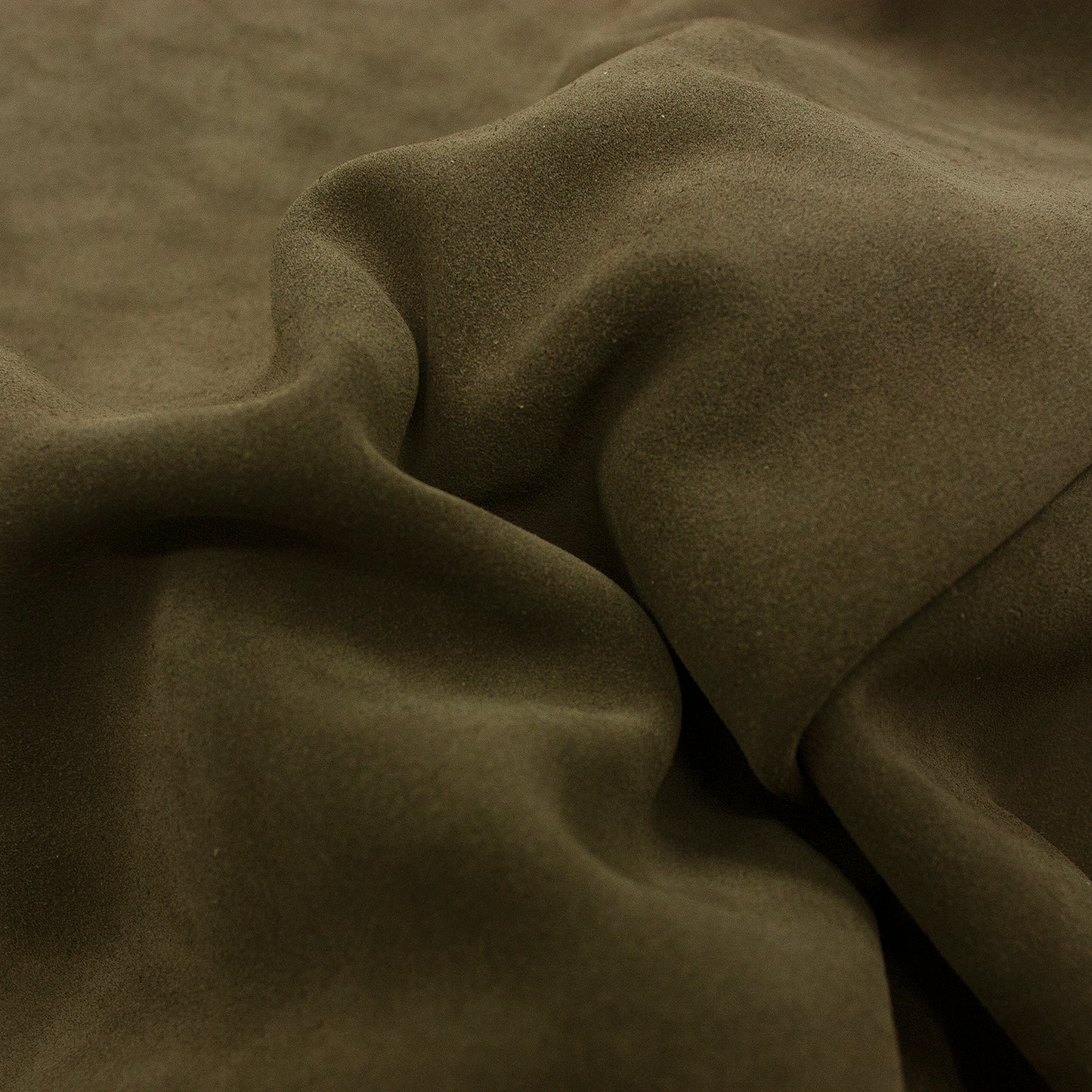 Piece of mole brown split leather