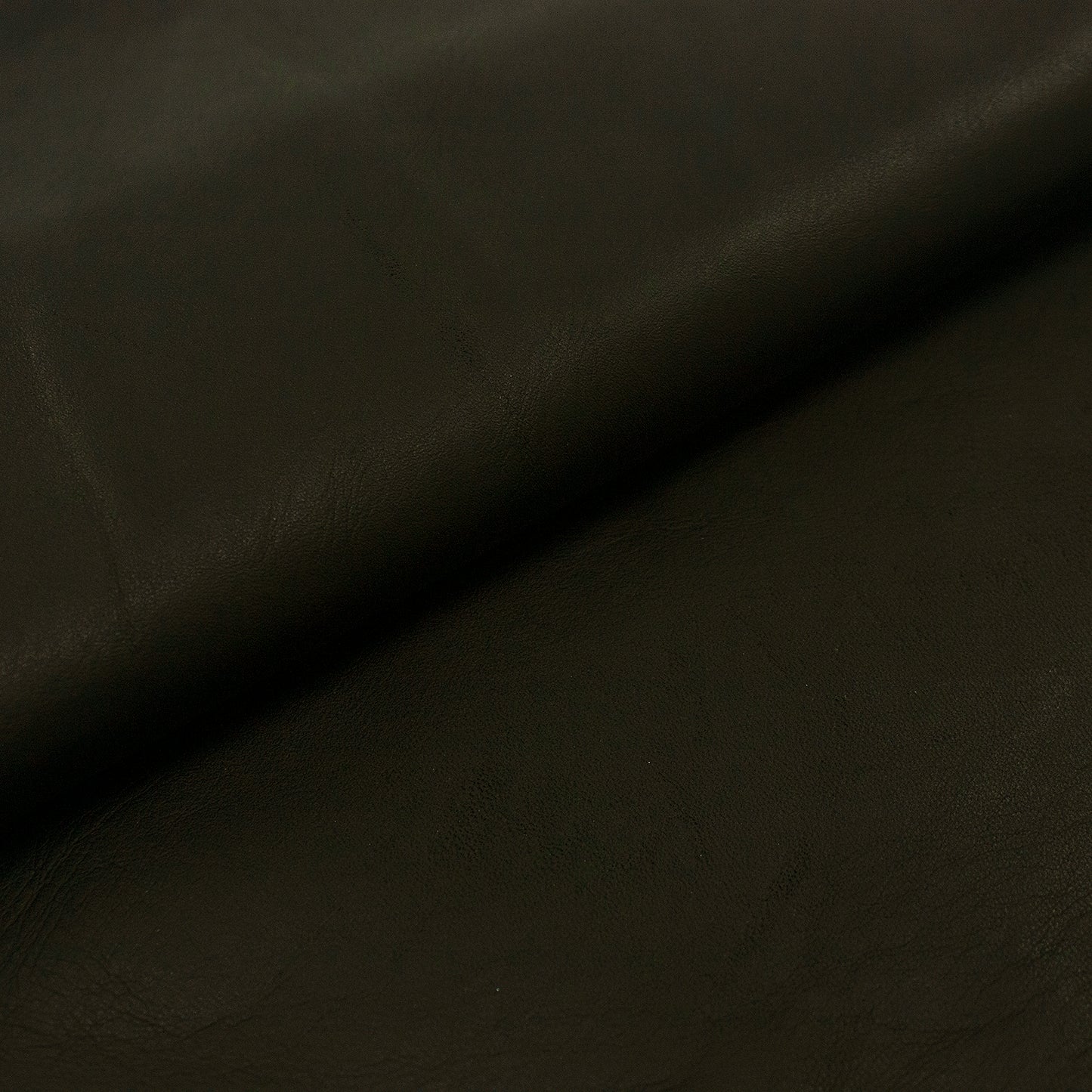 Piece of black rustic cowhide