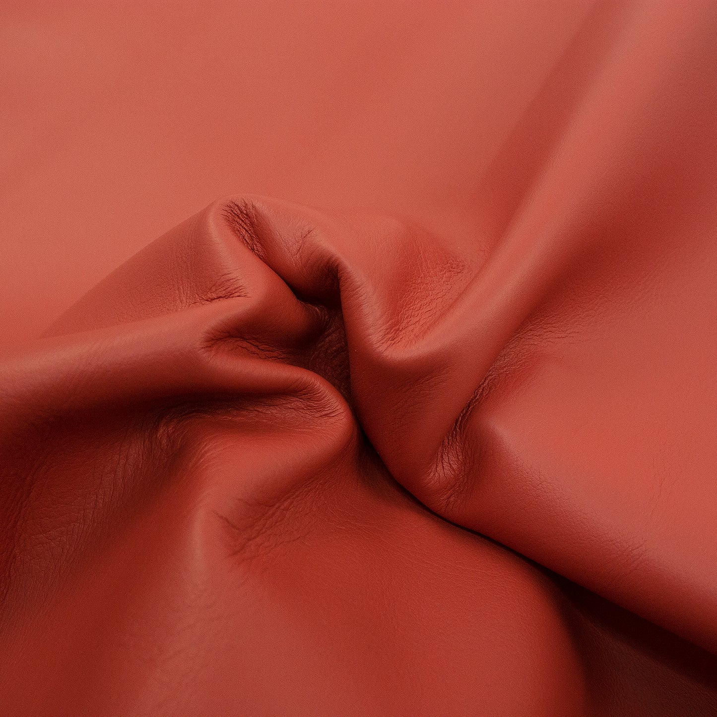 Trozo de piel vacuno salmon oscuro