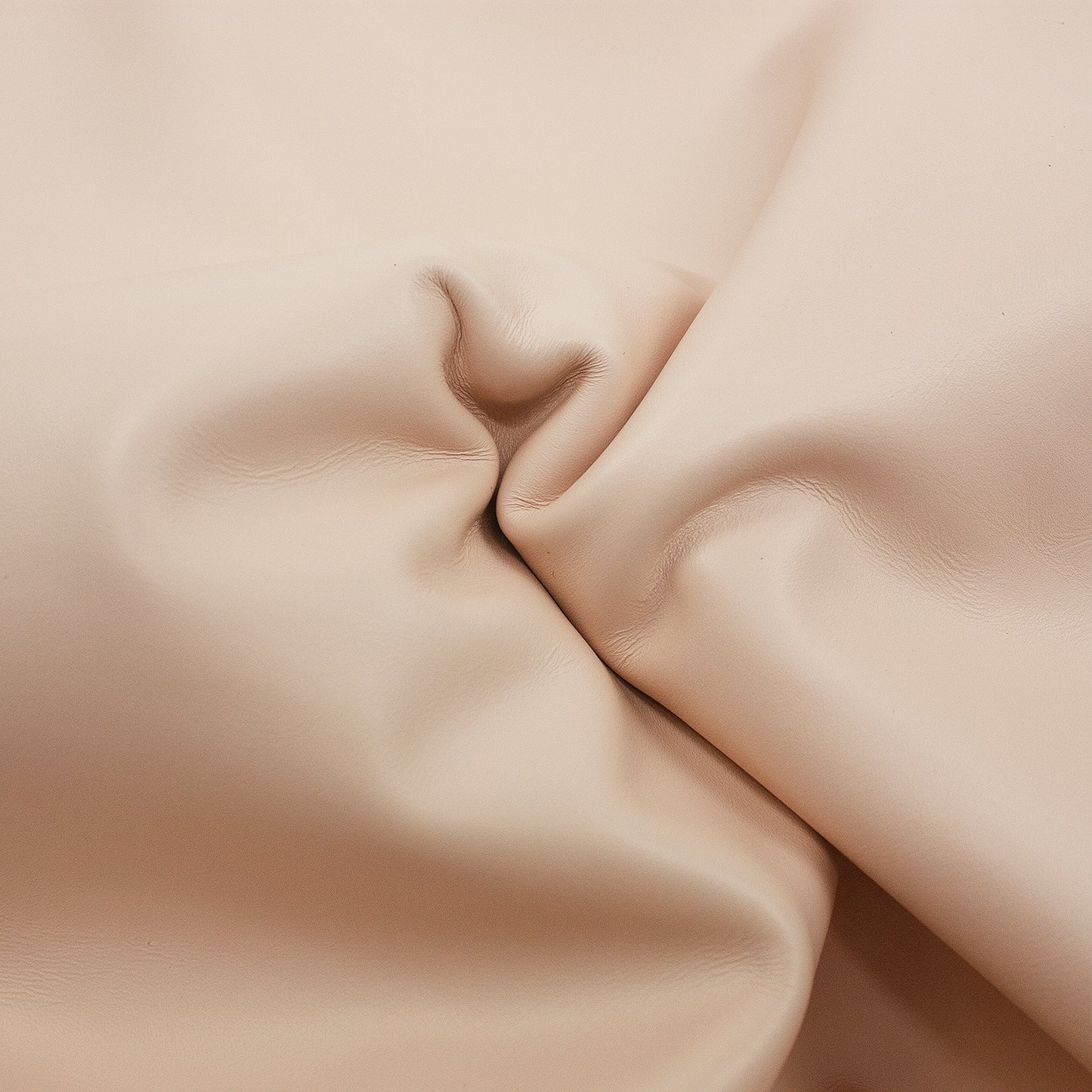 Trozo de piel vacuno rosa bebe