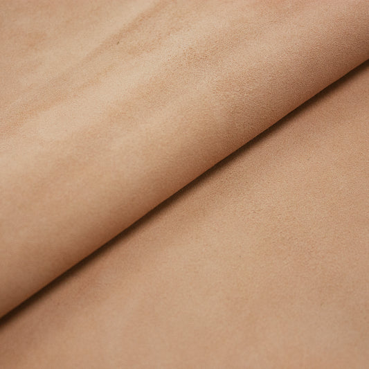 Trozo de piel ante rosa palo