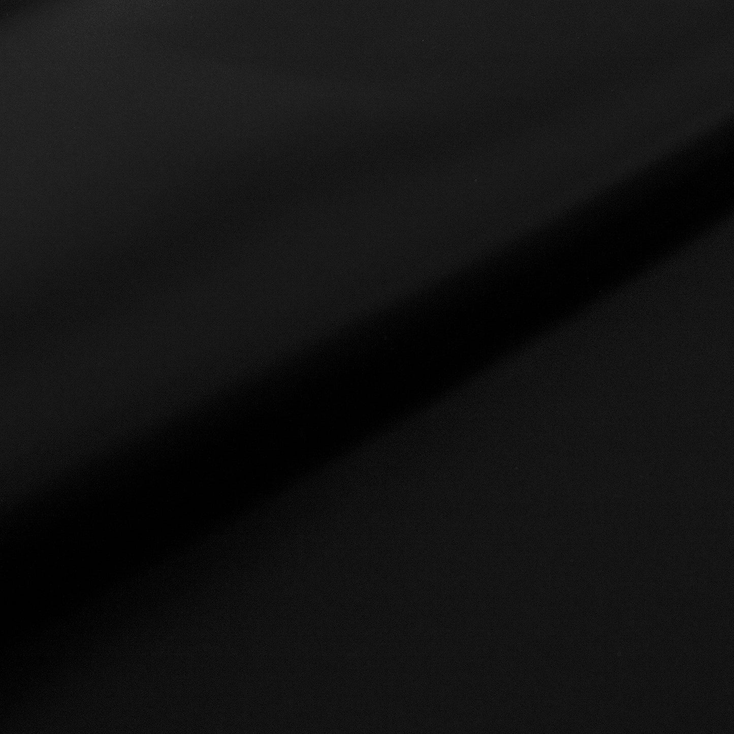 Tejido raso negro - reves felpa azul