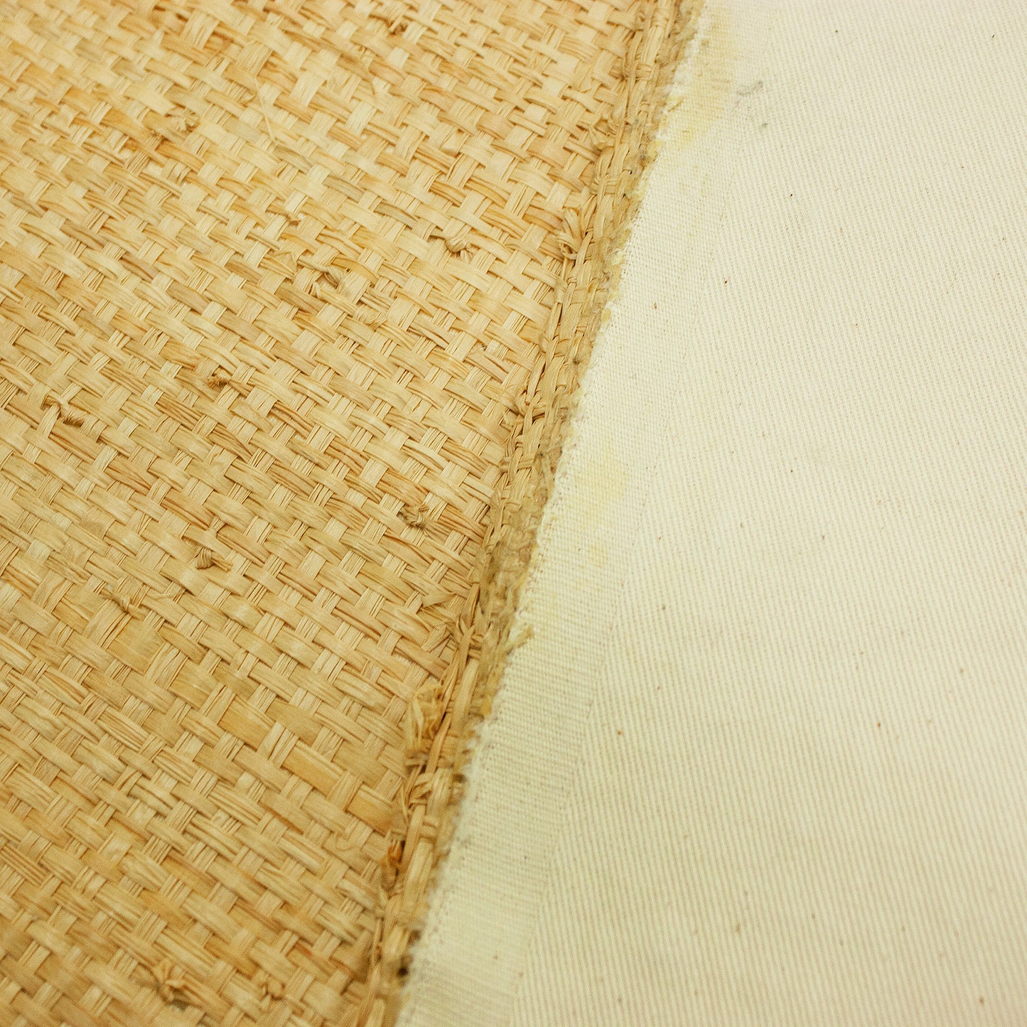 Tejido trenzado rafia natural