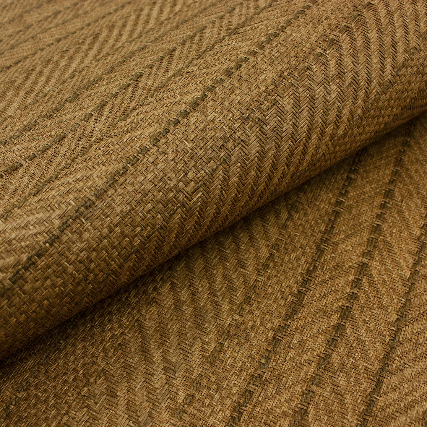 Trozo de tejido trenzados rafia tostada