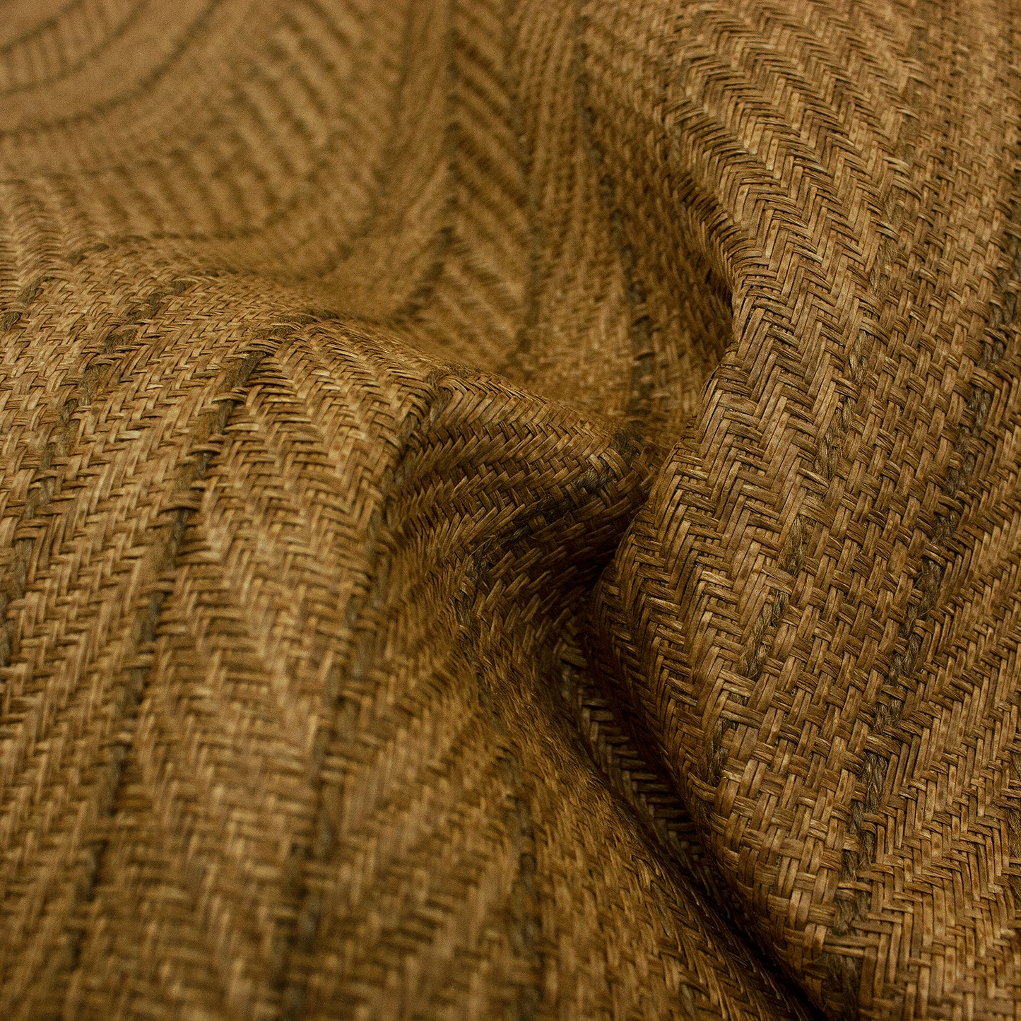 Tejido trenzados rafia tostada