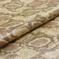 Tejido fantasia serpiente tonos marrones