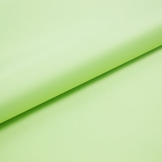 Tejido raso verde pastel