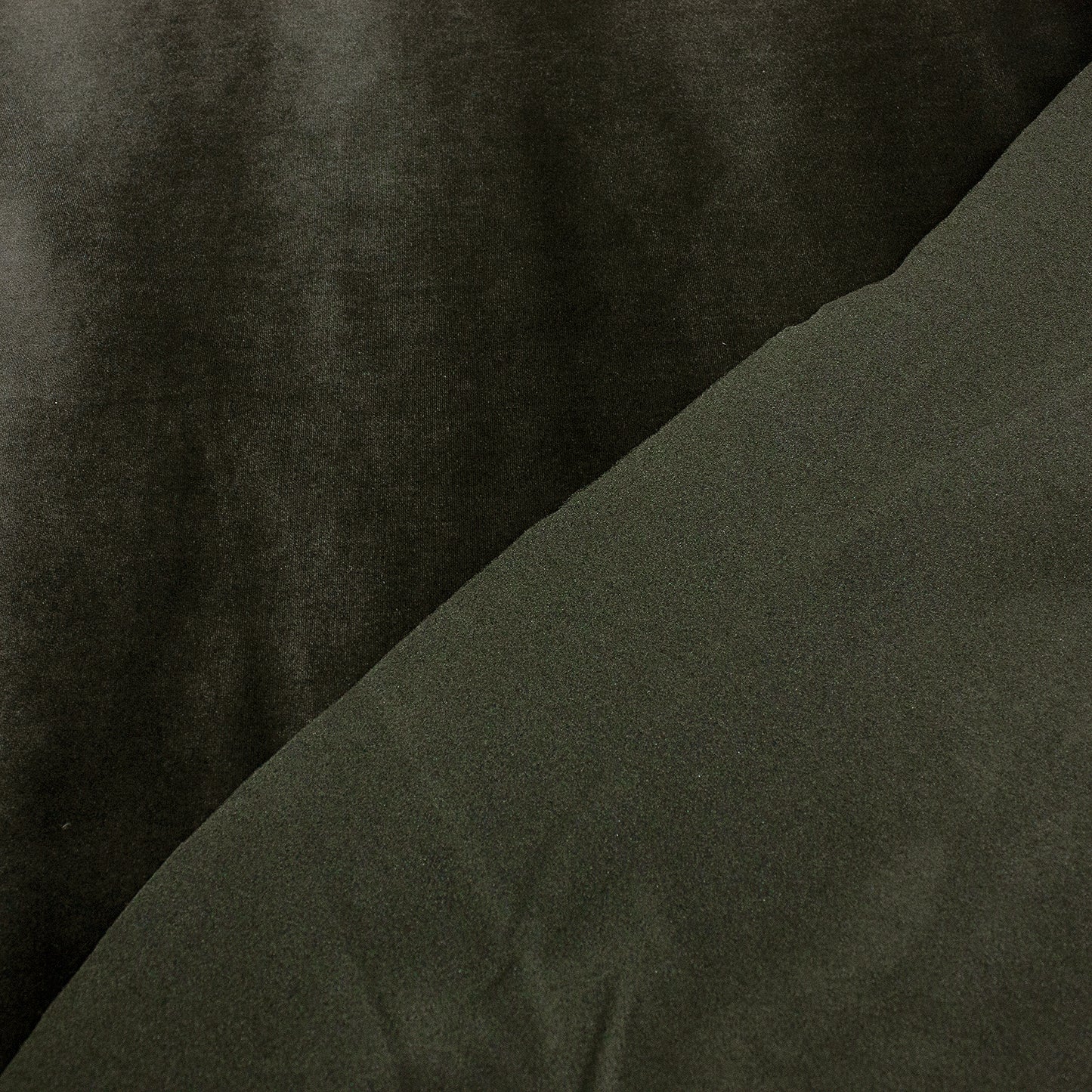 Tejido terciopelo elastico gris oscuro