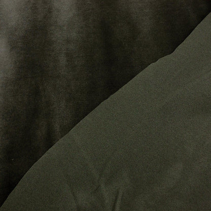 Tejido terciopelo elastico gris oscuro - La Tendeta del Cuero