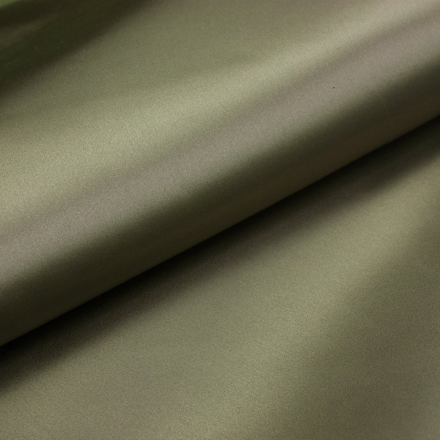 Tejido raso plata vieja - reves felpa verde