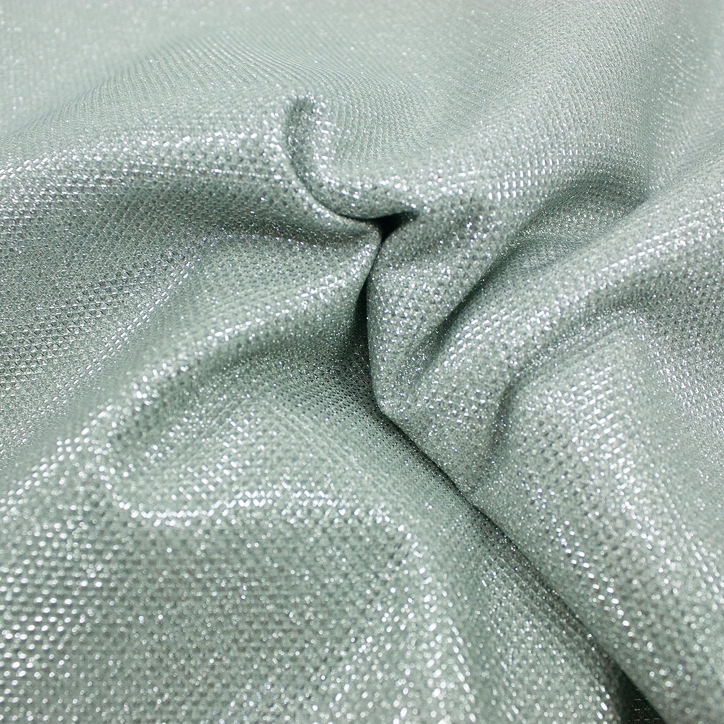 Tejido mini rejilla plata