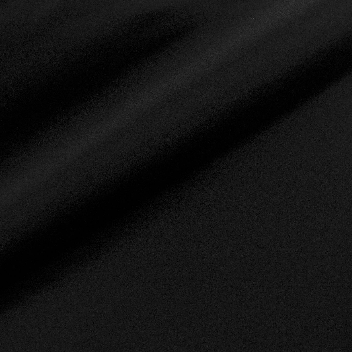 Tejido raso negro - reves felpa negra