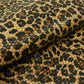 Trozo de tejido rafia leopardo