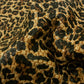 Trozo de tejido rafia leopardo