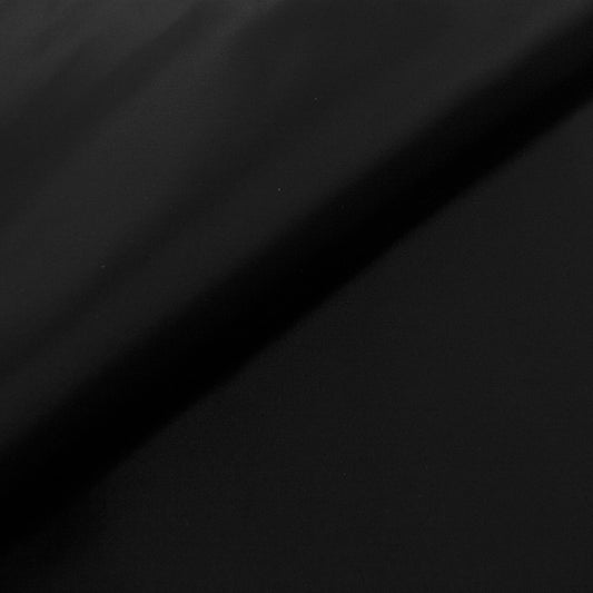 Trozo de tejido raso negro