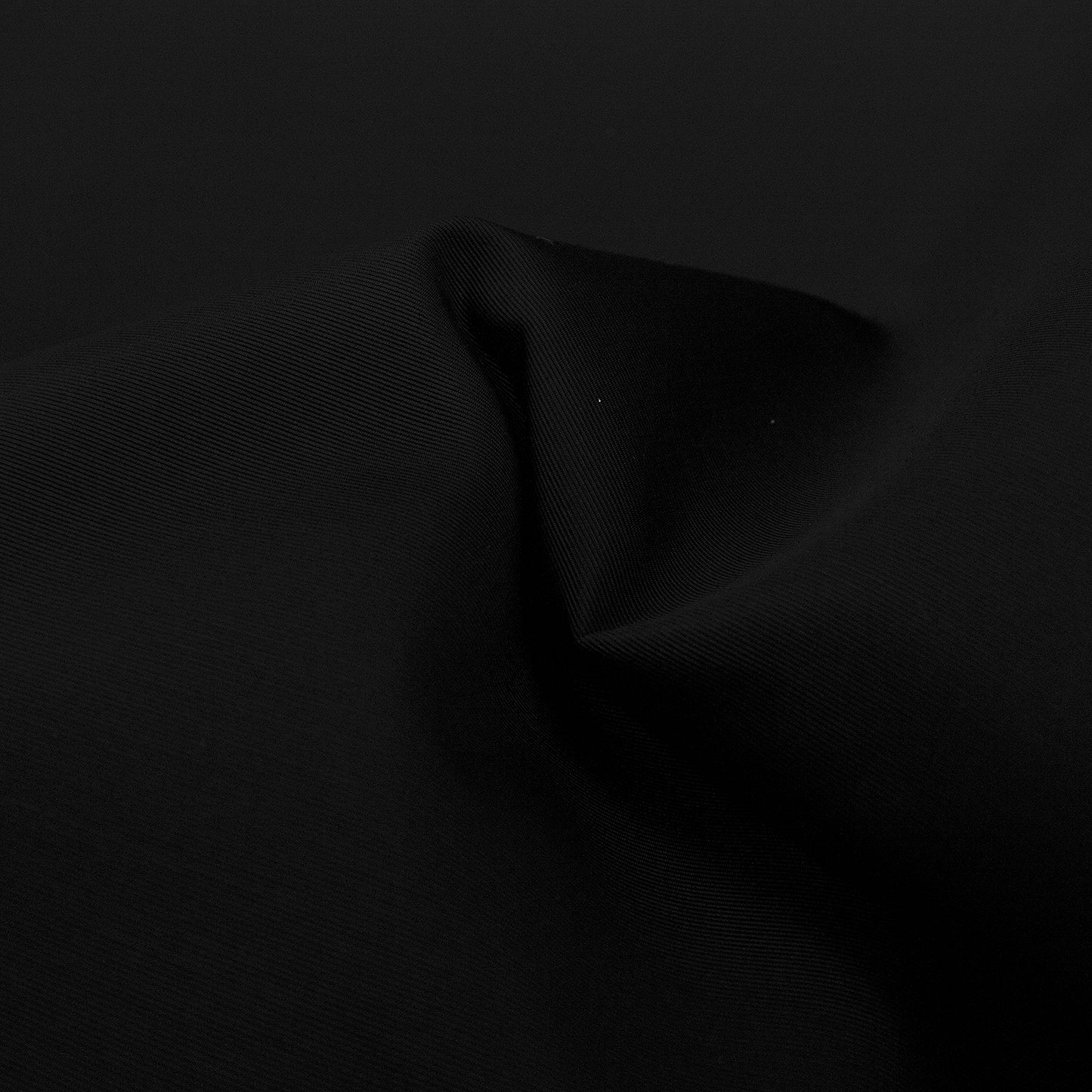 Trozo de tejido loneta negra