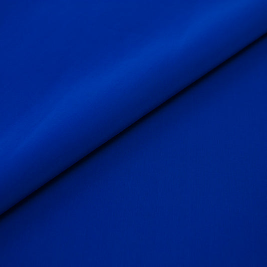 Trozo de tejido licra azul electrico