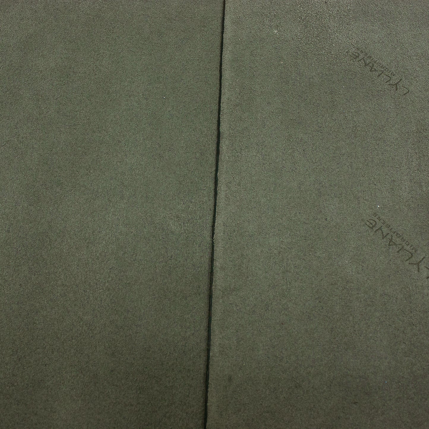 Trozo de sintetico forro microfibra gris