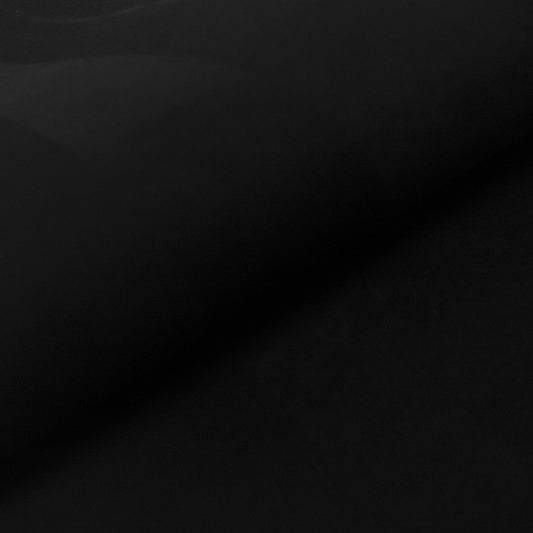 Trozo de sintetico afelpado negro