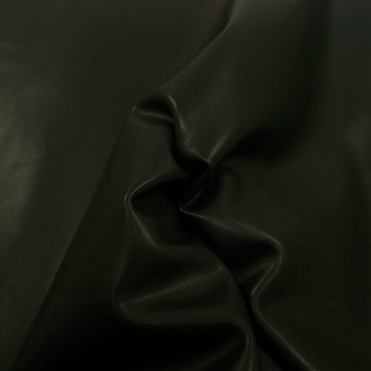 Trozo de sintetico napa elastica negra - La Tendeta del Cuero