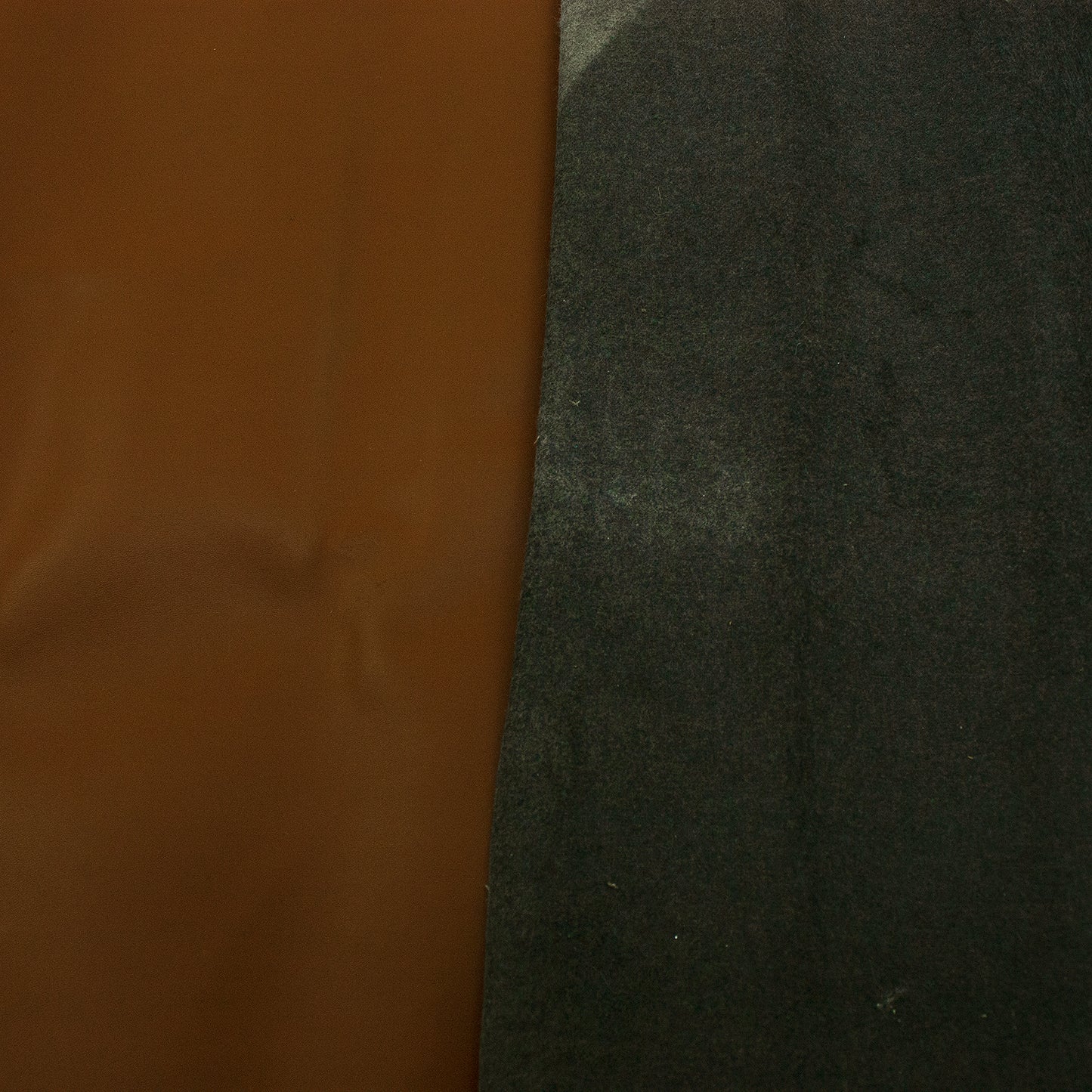 Trozo de sintetico forro marron