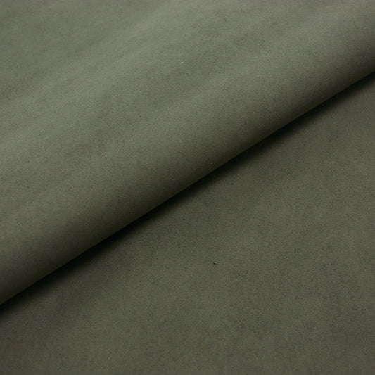 Trozo de sintetico forro microfibra gris