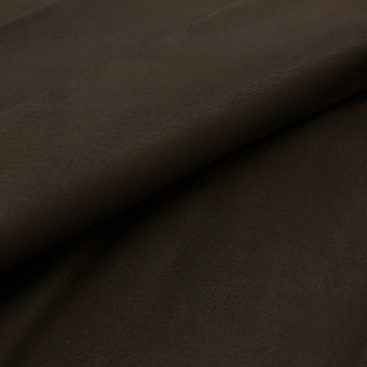 Trozo de piel forro cerdo doble cara tonos marrones