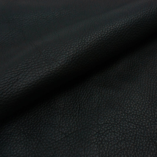 Trozo de piel vacuno grabado negro