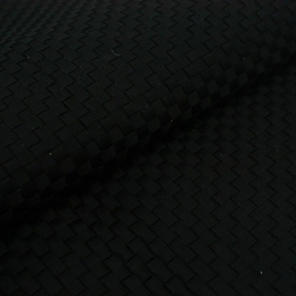 Trozo de tejido trenzado raso negro - La Tendeta del Cuero