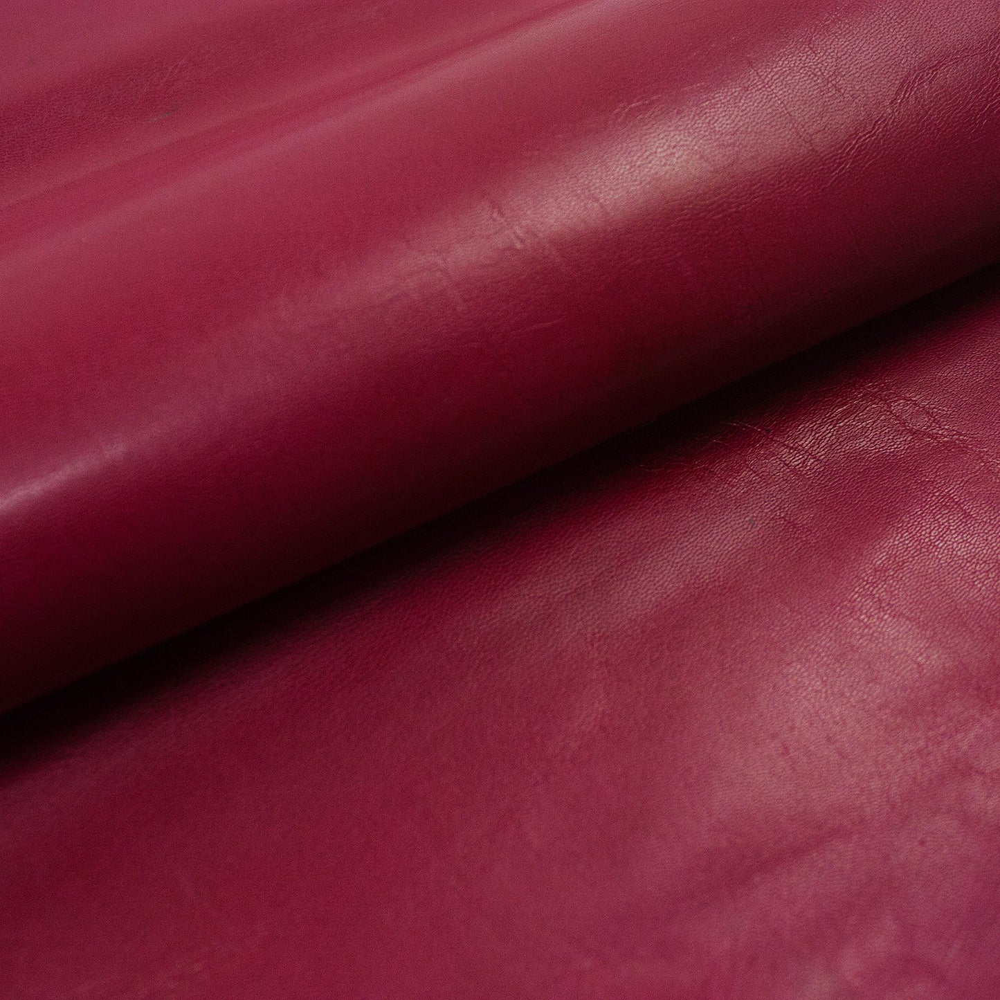 Trozo de piel forro cabra granate