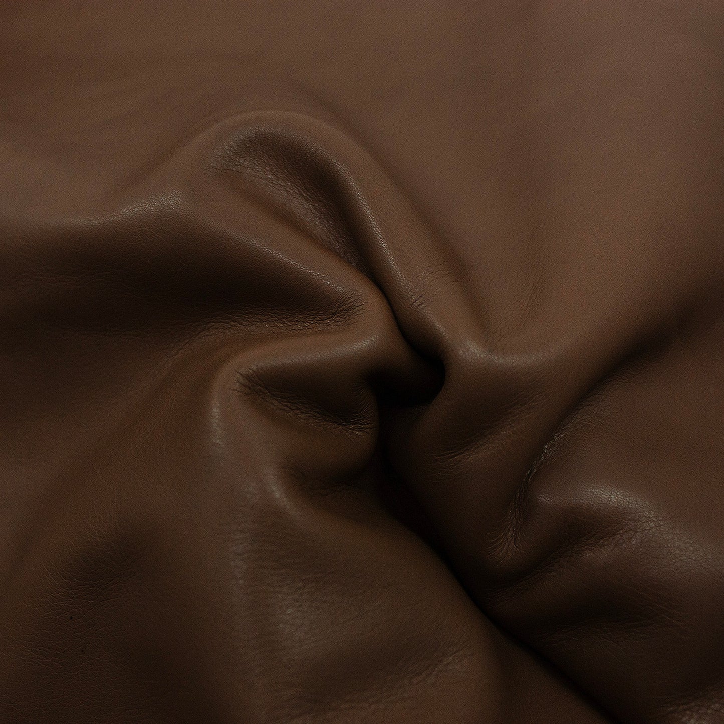 Piel de vacuno bombeado marron