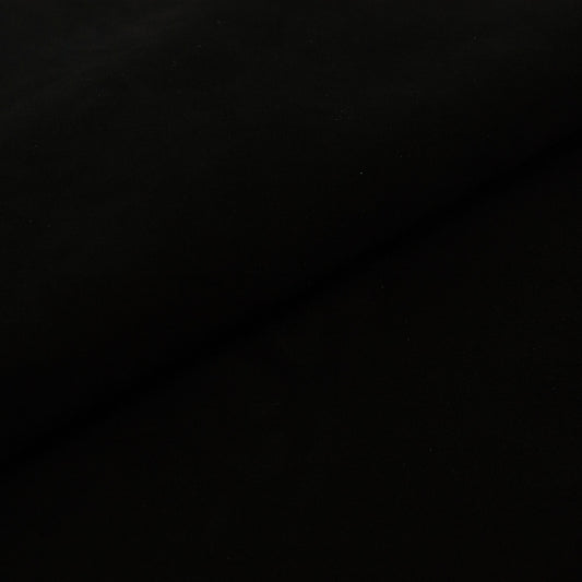 Piel de serraje afelpado negro