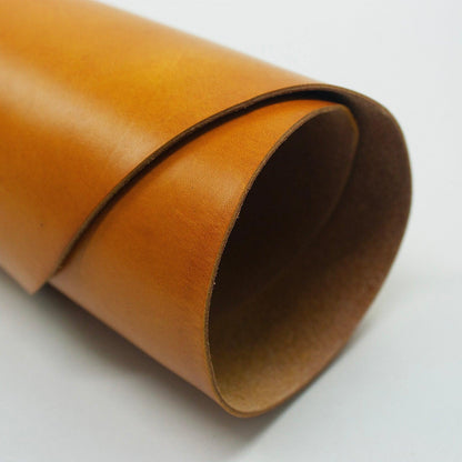 Piel de vaquetilla mostaza 1.5 mm - La Tendeta del Cuero