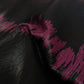 Piel de grabado tejus negro franja fucsia - La Tendeta del Cuero
