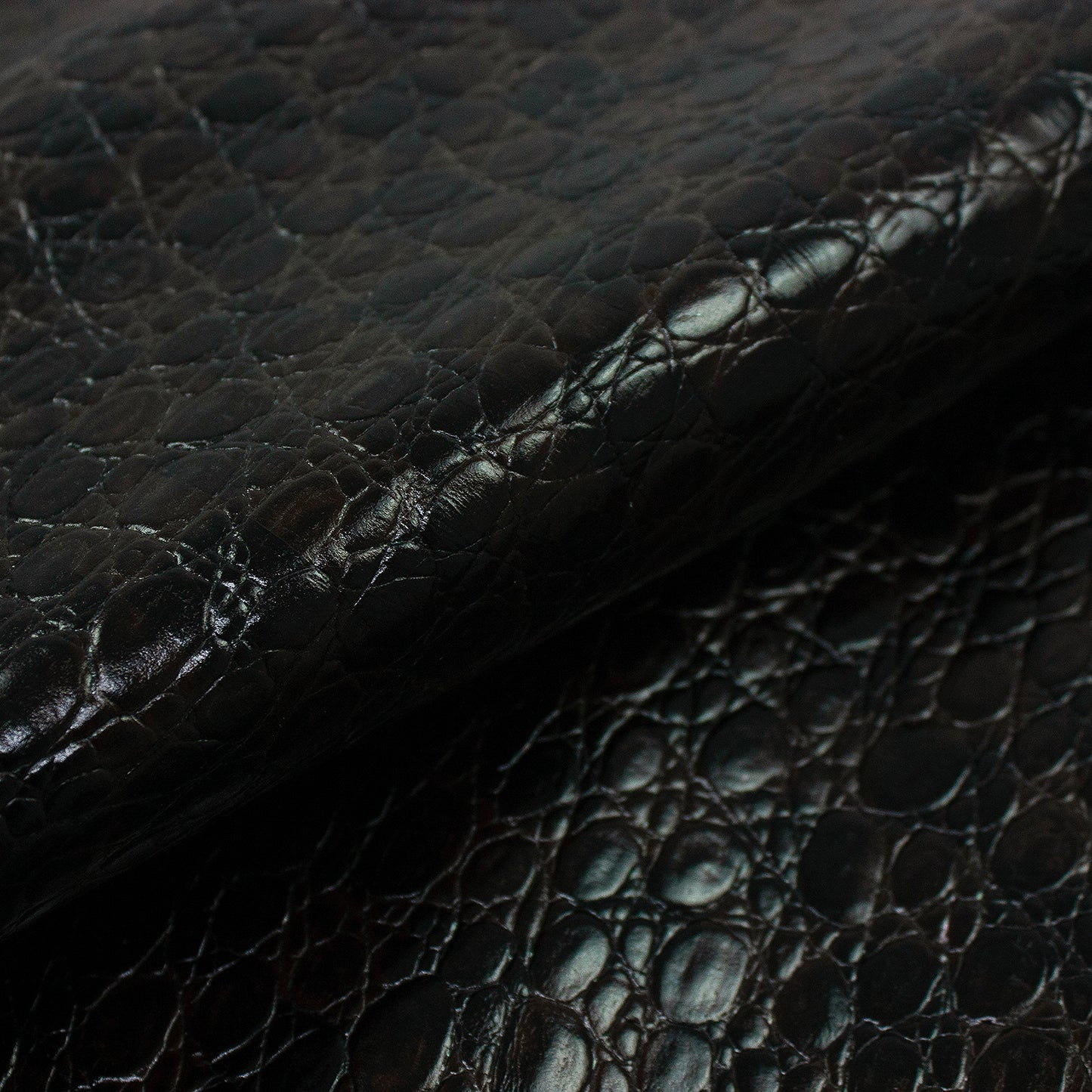 Trozo de piel grabado coco chocolate fondo cuadrados