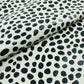 Trozo de piel grabado serpiente cheetah beige - negro