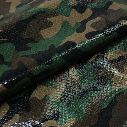 Piel de grabado serpiente camuflaje - La Tendeta del Cuero