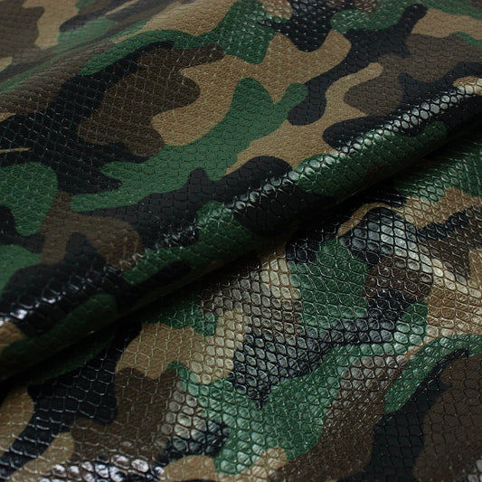 Piel de grabado serpiente camuflaje