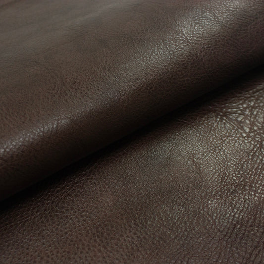 Trozo de piel vacuno rustico marron