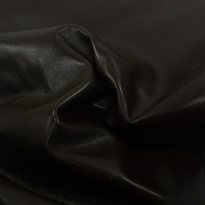 Trozo de piel forro cabra chocolate oscuro - La Tendeta del Cuero