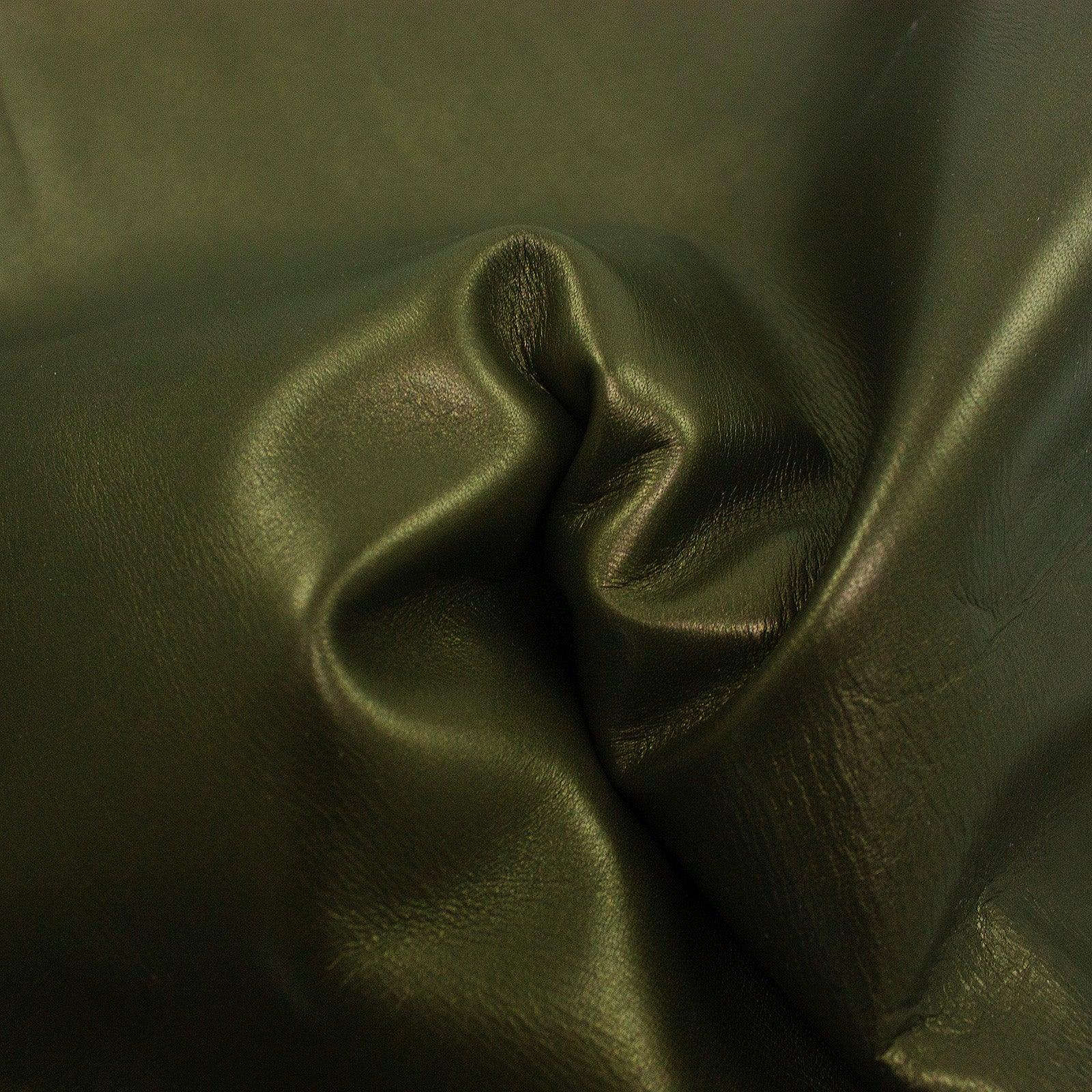 Trozo de piel forro cabra bronce - La Tendeta del Cuero