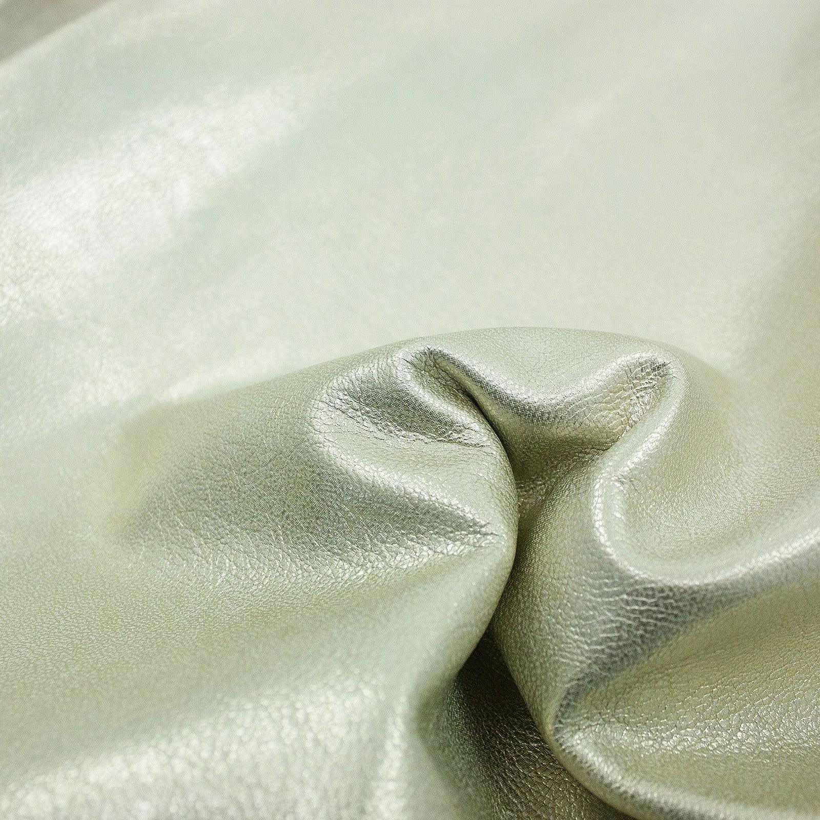 Trozo de piel cabra rustica champagne - La Tendeta del Cuero