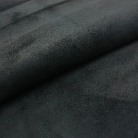 Trozo de piel ante gris oscuro