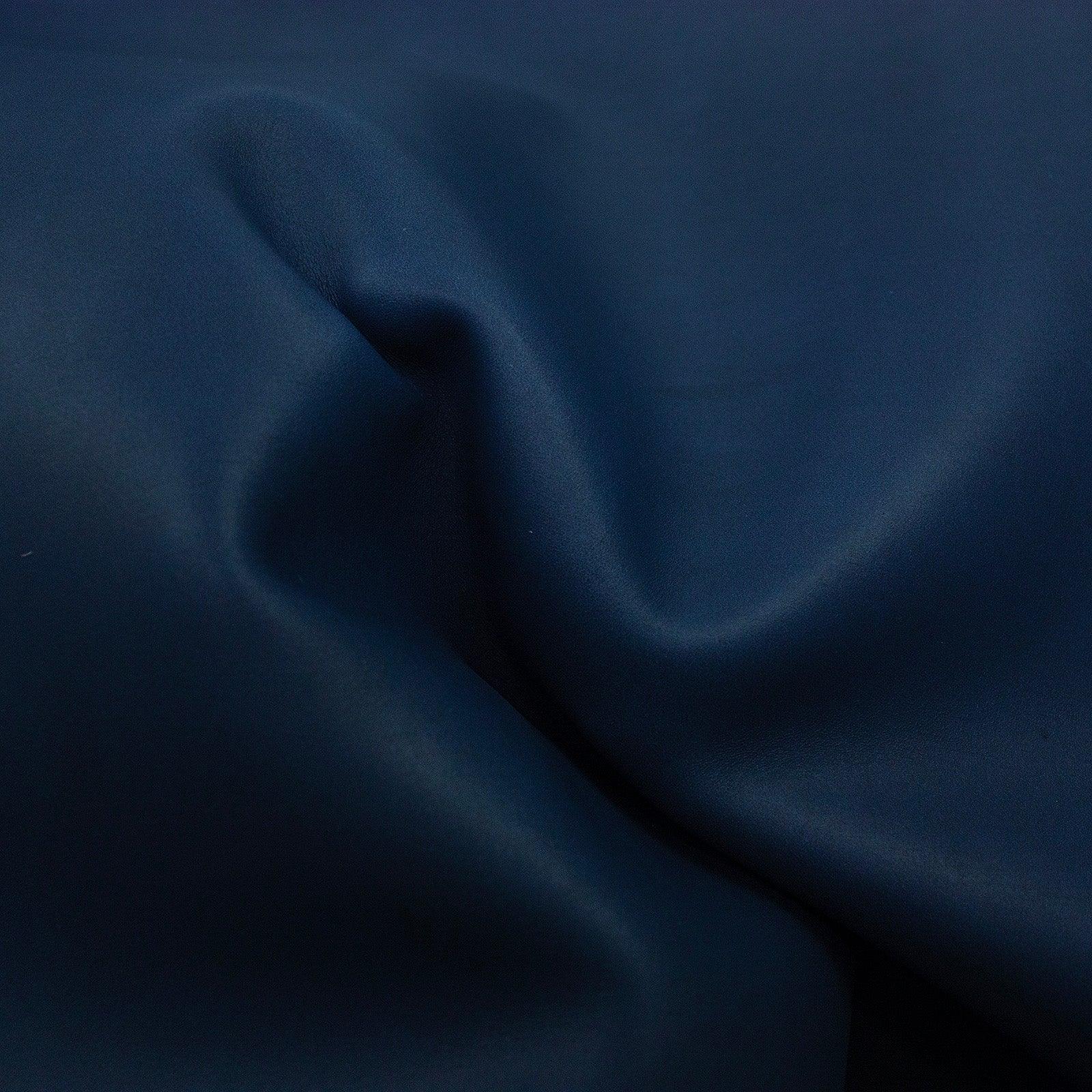 Piel de vacuno rustico azul jeans mate - La Tendeta del Cuero