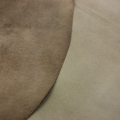 Piel de serraje afelpado gris piedra reves resinado - La Tendeta del Cuero