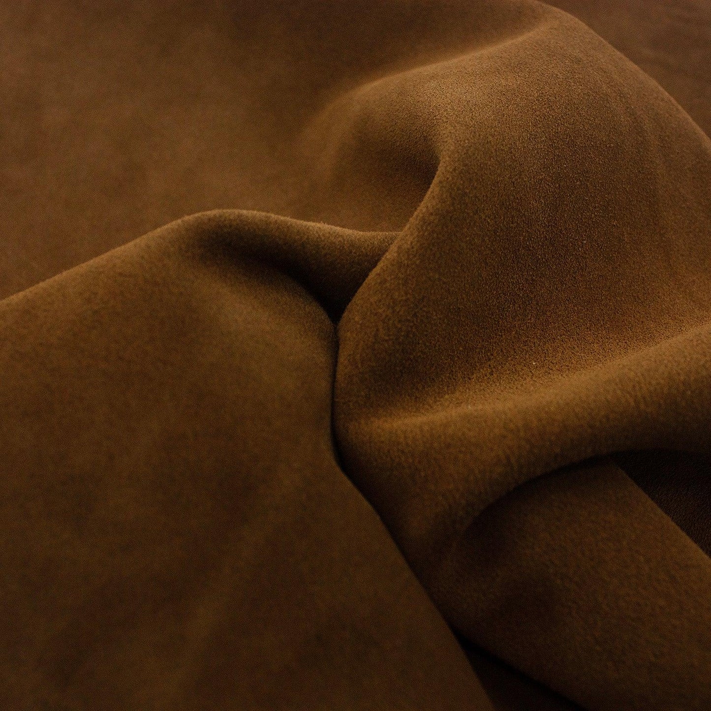 Trozo de piel serraje marron - La Tendeta del Cuero