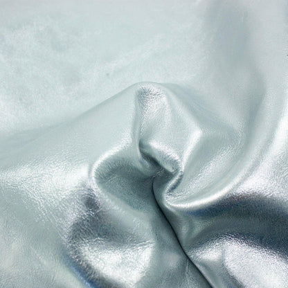 Trozo de piel fantasia rustica plata - La Tendeta del Cuero