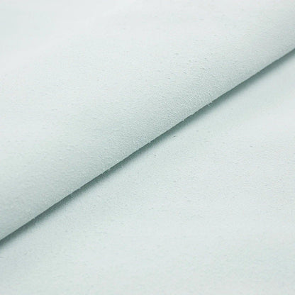 Piel de serraje afelpado blanco CONTINUIDAD - La Tendeta del Cuero