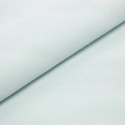 Piel de serraje afelpado blanco CONTINUIDAD - La Tendeta del Cuero